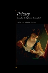 front cover of Privacy