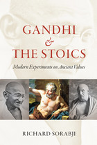front cover of Gandhi and the Stoics