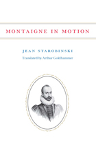 front cover of Montaigne in Motion