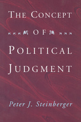 front cover of The Concept of Political Judgment