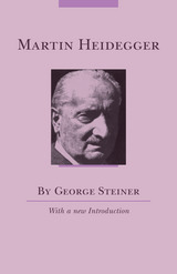 front cover of Martin Heidegger