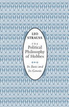 front cover of The Political Philosophy of Hobbes