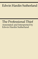 front cover of The Professional Thief