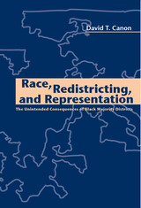 front cover of Race, Redistricting, and Representation
