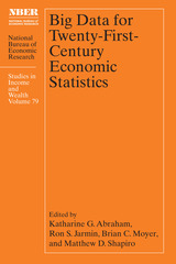 front cover of Big Data for Twenty-First-Century Economic Statistics