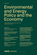 front cover of Environmental and Energy Policy and the Economy