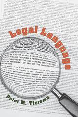 front cover of Legal Language