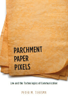 front cover of Parchment, Paper, Pixels