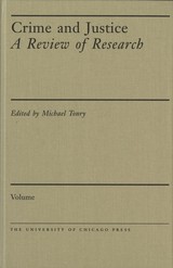 front cover of Crime and Justice, Volume 24