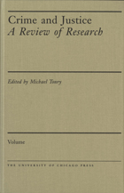 front cover of Crime and Justice, Volume 27