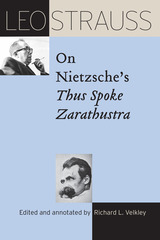 front cover of Leo Strauss on Nietzsche's 