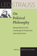 front cover of Leo Strauss on Political Philosophy
