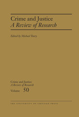 front cover of Crime and Justice, Volume 50