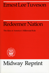 front cover of Redeemer Nation