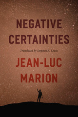 front cover of Negative Certainties