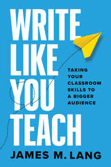 front cover of Write Like You Teach