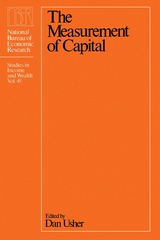 front cover of The Measurement of Capital