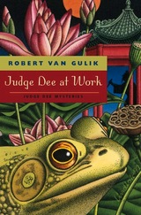 front cover of Judge Dee at Work