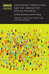 front cover of Data Privacy Protection and the Conduct of Applied Research