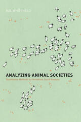 front cover of Analyzing Animal Societies