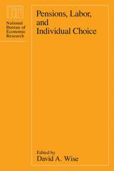 front cover of Pensions, Labor, and Individual Choice