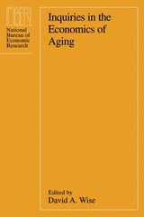 front cover of Inquiries in the Economics of Aging
