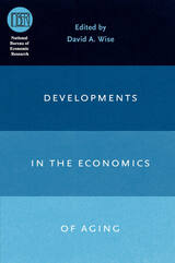 front cover of Developments in the Economics of Aging