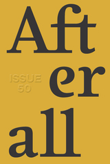 front cover of AFT vol 50 num 1