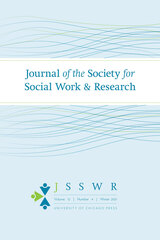 front cover of Journal of the Society for Social Work and Research, volume 12 number 4 (Winter 2021)