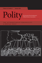 front cover of Polity, volume 54 number 1 (January 2022)