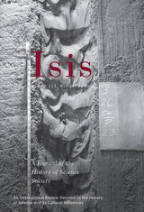 front cover of Isis, volume 113 number 1 (March 2022)