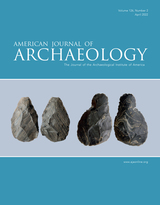 front cover of American Journal of Archaeology, volume 126 number 2 (April 2022)