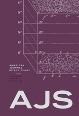 front cover of American Journal of Sociology, volume 127 number 5 (March 2022)