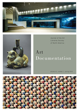 front cover of Art Documentation