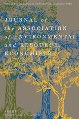 front cover of Journal of the Association of Environmental and Resource Economists, volume 9 number 6 (November 2022)