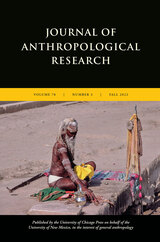front cover of Journal of Anthropological Research, volume 78 number 3 (Fall 2022)