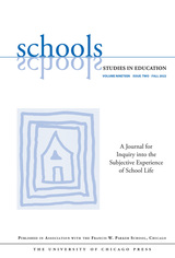 front cover of Schools, volume 19 number 2 (Fall 2022)
