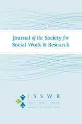 front cover of Journal of the Society for Social Work and Research, volume 13 number 4 (Winter 2022)