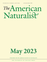 front cover of The American Naturalist, volume 201 number 5 (May 2023)