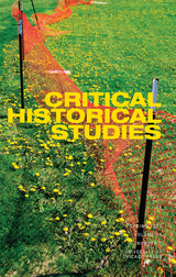 front cover of Critical Historical Studies, volume 10 number 1 (Spring 2023)