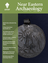 front cover of Near Eastern Archaeology, volume 86 number 2 (June 2023)