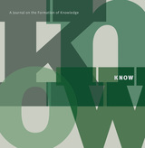 front cover of KNOW
