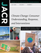 front cover of Journal of the Association for Consumer Research, volume 8 number 3 (July 2023)