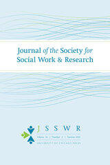 front cover of Journal of the Society for Social Work and Research, volume 14 number 2 (Summer 2023)
