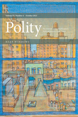 front cover of Polity, volume 55 number 4 (October 2023)