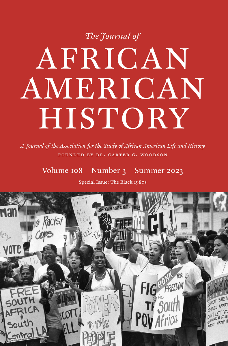 The Journal of African American History, volume 108 number 3 (Summer ...