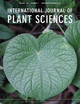 front cover of International Journal of Plant Sciences, volume 184 number 9 (November/December 2023)