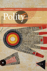 front cover of Polity, volume 56 number 1 (January 2024)