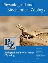 front cover of Physiological and Biochemical Zoology, volume 96 number 6 (November/December 2023)
