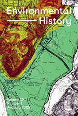 front cover of Environmental History, volume 29 number 1 (January 2024)